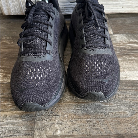 Mens Hoka Charcoal Athletic Sneakers - Picture 7 of 9
